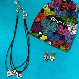 Brighton necklace and earring set